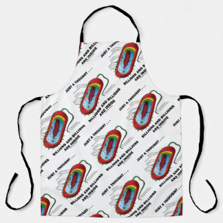 Nur ein Gedanke... Milliarden und Milliarden Innen Schürze