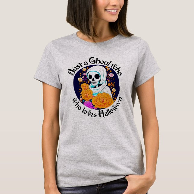 Nur ein Ghoul, der Halloween-T - Shirt Liebe hat (Vorderseite)