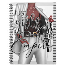 Nur ein Girl Boss Gebäude Ihr Empire-Notebook