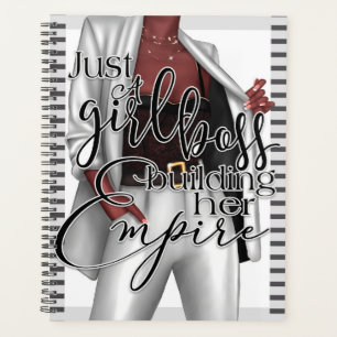 Nur ein Girl Boss Gebäude Ihr Empire-Notebook Planer
