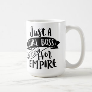 Nur ein Girl Boss Gebäude Ihr Empire Tasse