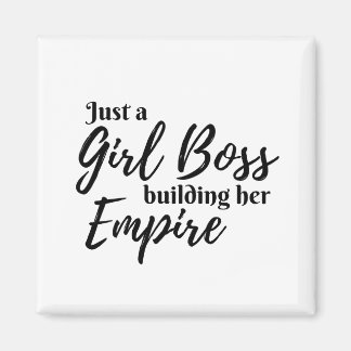 Nur ein Girl Boss Gebäude Ihr Reich Magnet