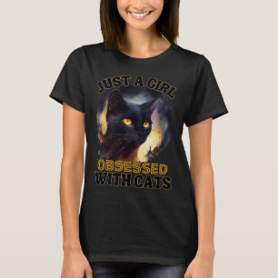 Nur ein Girl Cat T - Shirt