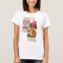 Nur ein Girl Who Liebe Pool Billard Pool Player