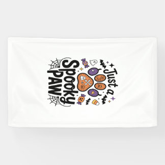 Nur ein gruseliger Pfoten-PNG, Hund Halloween Banner