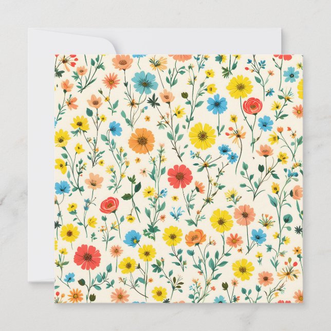 Nur ein Haufen glücklicher Lils Blume (Vorderseite)