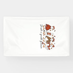 Nur ein Herbstgans Klassisches T-Shirt Banner
