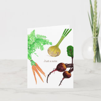 Nur ein Hinweis: Pflanzentrio-Notecards