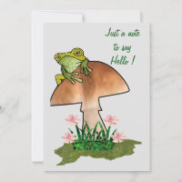 nur ein Hinweis zu sagen Hallo!