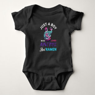 Nur ein Junge, der Anime und Männer , Geschenk für Baby Strampler