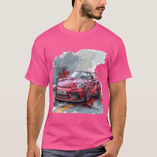 Nur ein Junge, der Autos Lieben - Niedliches Auto- T-Shirt