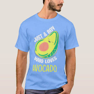 Nur ein Junge, der Avocados Liebe 1 T-Shirt