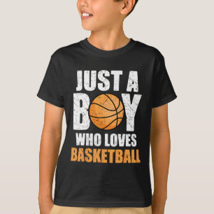 Nur ein Junge, der Basketball Liebe 1 T-Shirt