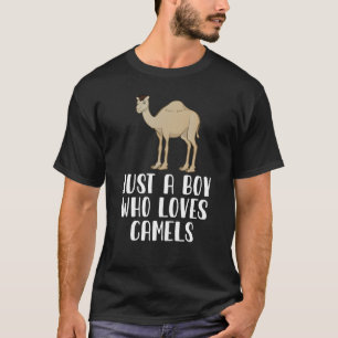 Nur ein Junge, der Camels Liebe T-Shirt