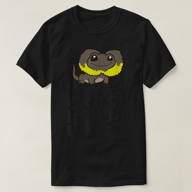 Nur ein Junge, der Drachen Liebe  T-Shirt (Design vorne)