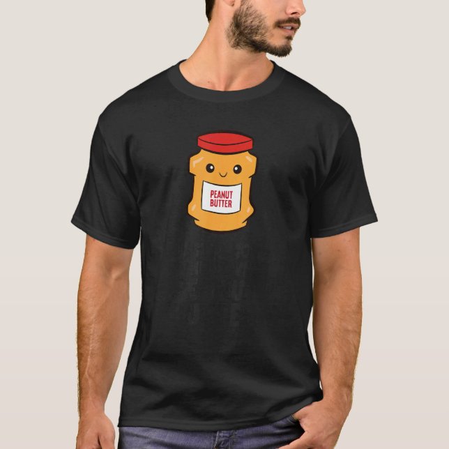 Nur ein Junge, der Erdnussbutter mag T-Shirt (Vorderseite)
