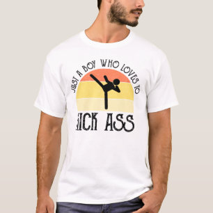Nur ein Junge, der es liebt, Leute fertigzumachen T-Shirt