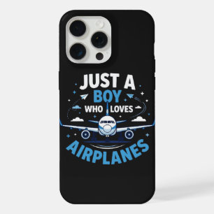 Nur ein Junge, der Flugzeuge liebt  iPhone 15 Pro Max Hülle