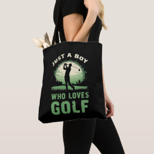 Nur ein Junge, der Golfclub Golfer Golfen Kinder l