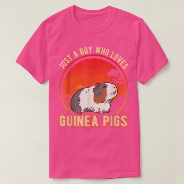 Nur ein Junge, der Guinea Liebe T-Shirt (Design vorne)