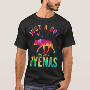 Nur ein Junge, der Hyenas Hyena Hyena Hyena Liebe T-Shirt