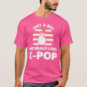 Nur ein Junge, der K-Pop Südkorea wirklich liebt T-Shirt
