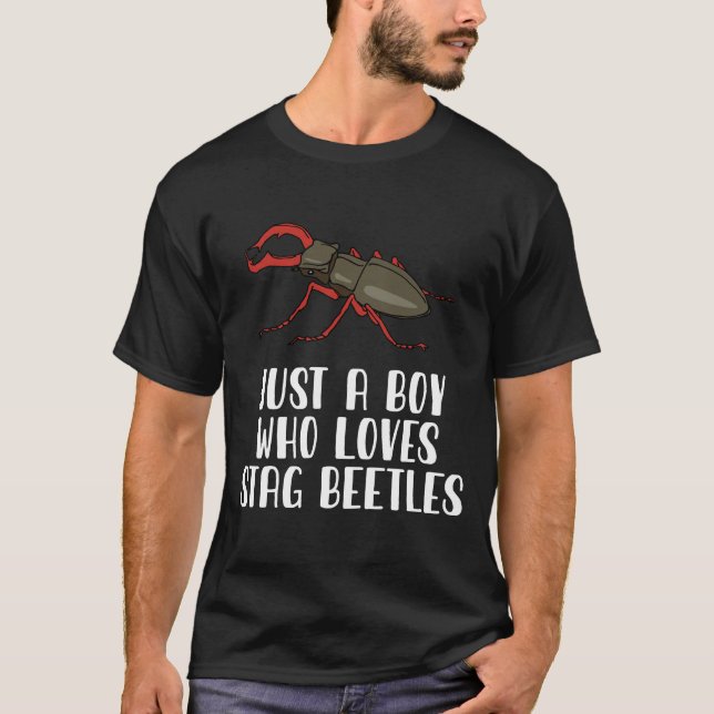 Nur ein Junge, der Käfer Liebe T-Shirt (Vorderseite)