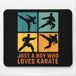 Nur ein Junge, der Karate Martial Arts Karate Lo l Mousepad