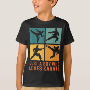 Nur ein Junge, der Karate Martial Arts Karate Lo l T-Shirt