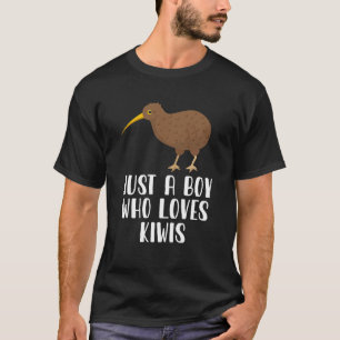 Nur ein Junge, der Kiwis Liebe T-Shirt