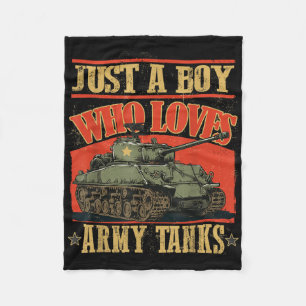 Nur ein Junge, der Lieben beherbergt, tanzt einen  Fleecedecke