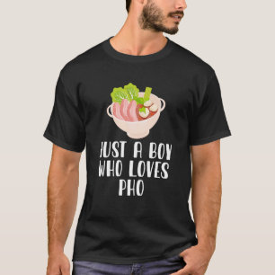 Nur ein Junge, der Lieben Funny Ramen Pho T-Shirt