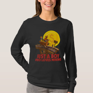 Nur ein Junge, der Lieben für Bitcoin Miner 1 T-Shirt
