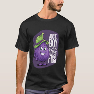 Nur ein Junge, der Lieben für eine Figs Fruit Love T-Shirt