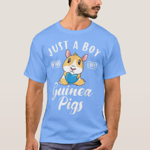 Nur ein Junge, der Lieben Guinea Pig Niedlich T-Shirt