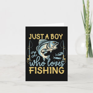 Nur ein Junge, der Lieben hat, Angler's Delight Ca Karte