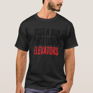 Nur ein Junge, der Lieben hat Aufzüge 2 T-Shirt