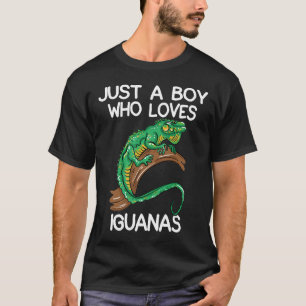 Nur ein Junge, der Lieben Iguanas Eigentümer Iguan T-Shirt