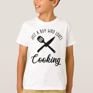 Nur ein Junge, der Lieben kocht T-Shirt