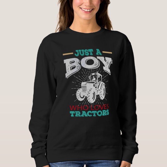 Nur ein Junge, der Lieben Lehrer Bauer Future Trac Sweatshirt (Vorderseite)