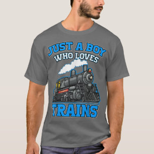 Nur ein Junge, der Lieben trainiert, trainiert die T-Shirt