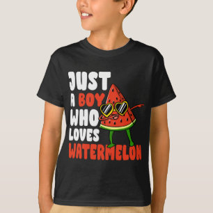 Nur ein Junge, der Lieben Watermelon Frucht Lover T-Shirt