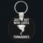 Nur ein Junge, der Lieben witzigen Kindergeburtsta Schlüsselanhänger<br><div class="desc">Nur ein Junge,  der Lieben Tornados Lightning lustige Kindergeburtstag Shirt</div>