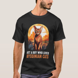 Nur ein Junge, der nur ein Junge ist, der Abessini T-Shirt