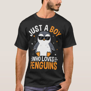 Nur ein Junge der Pinguine liebt Wildtiere Polar T-Shirt