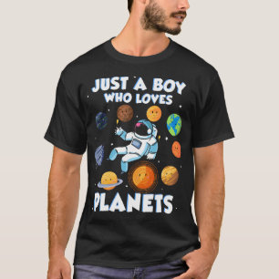 Nur ein Junge, der Planeten Astrologie Wissenschaf T-Shirt