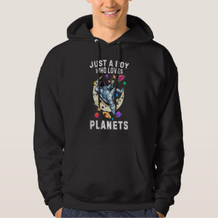 Nur ein Junge, der Planeten Sonnensystem Weltraum Hoodie