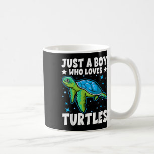 Nur ein Junge, der Schildkröten Lieben Lover spend Kaffeetasse