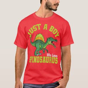 Nur ein Junge, der Spinosaurus Liebe I Kids Spinos T-Shirt