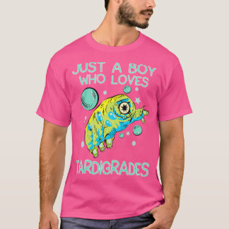 Nur ein Junge, der Tardigrades Liebe T-Shirt